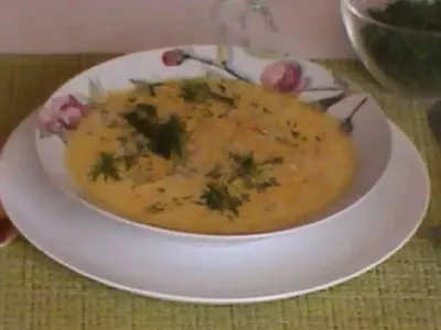 Суп с добавлением бекона
