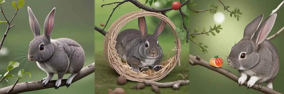 Веточный корм для кроликов